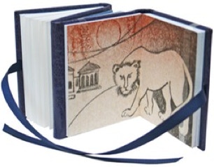 An omen - the lion in the marketplace.